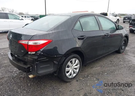 2014 Toyota Corolla Le из США, поврежденный, VIN 2T1BURHE1EC198750